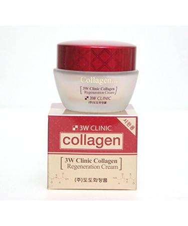 3W Clinic Collagen Regeneration Moisturizer Cream 60ml - Hydrating Anti-Aging Skincare for All Skin Types - International Shipping Available - Buy Online on SooperMarket.com