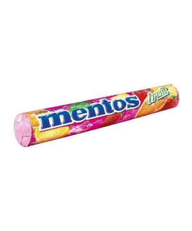 Mentos Rolls - Chewy Dragees Sweets (Fruit 5 Pack) Tasty And Twisty Treat Gift Hamper For Birthday Christmas Sold By Kidzbuzz