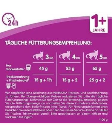 Whiskas Adult 1+ Dry Cat Food Tuna - 5x800g Packs | Premium Dry Food for Adult Cats - Available in Various Packaging - Buy Online on SooperMarket.com