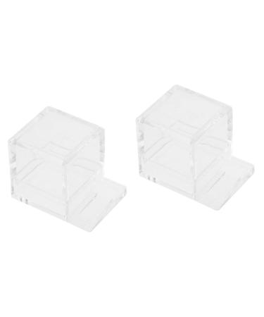 Happyyami 2pcs Pet Water Feeder Ants Drinking Tool Transparent Ants Feeding Cup Ants Watering Cup Plastic