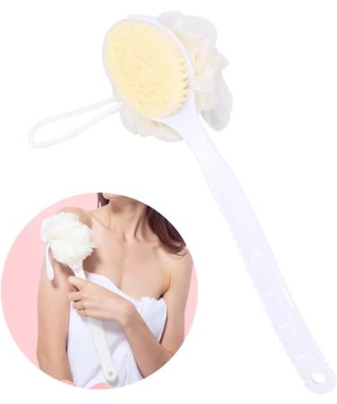 2pcs Healeved Back Scrubber Brushes with Handle - Soft Body Loofah for Shower Massage - Buy Online on SooperMarket.com