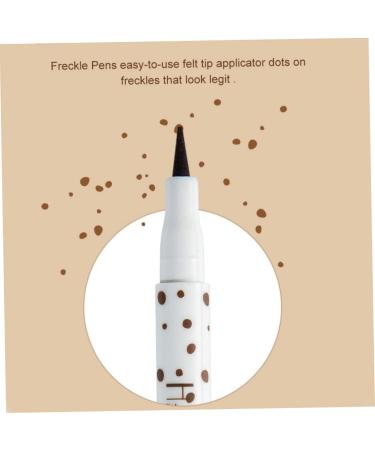 Freckle Pen Make-Up Spotting Pen with Longlasting Waterproof Function Natural Imitation Non-Fading Freckle Pen Coffee - Buy Online on SooperMarket.com
