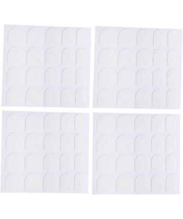 FRCOLOR 100 Sheets Removable Nail Sticker Gel False Nail Adhesive Stickers False Nail Glue Stickers Nail Tabs Manicure Nail Glue Sticker False Nail Tips White Jelly Fake Nail Patch Whitex2pcs 6.2X6.2cmx2pcs - Buy Online on SooperMarket.com