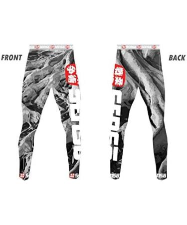 Senso Roots Spats Compression Pants for Jiu Jitsu, Grappling, Wrestling, BJJ, NOGI - Size 30 - Buy Online on SooperMarket.com