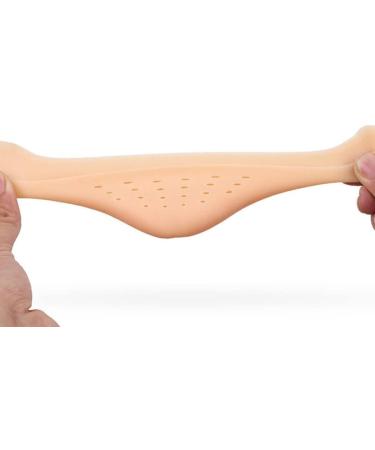 Healvian Shoe Crease Protector - 6Pcs Reusable Silicone Ballet Toe Pads for Women | Toe Protectors for Heels, Pointe Shoes, and Yoga Toes - Buy Online on SooperMarket.com