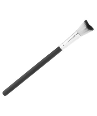 PLAFOPE Fish Tail Brush Highlighter Blush Brush Nose Contour Brushes Nose Makeup Tool Nose Makeup Brush Nose Contour Makeup Brush Blush Makeup Brush Makeup Brush for Nose Makeup Brushes 18.50X1.00X1.00CM Black