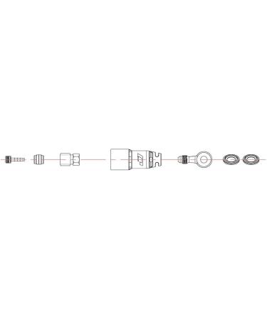 Jagwire Mountain Pro Disc Brake Hydraulic Hose Quick-Fit Adaptor for Magura - Compatible and Convenient - Buy Online on SooperMarket.com