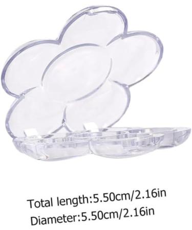 10pcs Packing Box Eyeshadow Blush for Cheeks Makeup Blush Lipstick Boxes Filling Cosmetics Travel 5x5cm Transparent Color - Buy Online on SooperMarket.com