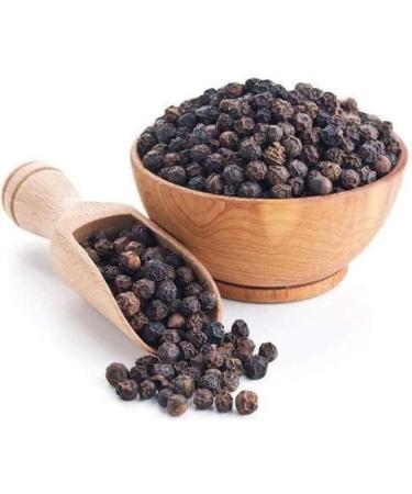 Black Peppercorns 101g - Whole Black Pepper (Kali Mirch) - Natural, Non-GMO, Vegan - Premium Quality with No Additives or Preservatives - Buy Online on SooperMarket.com