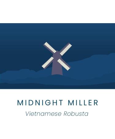 Roasted Vietnamese Coffee Beans (Midnight Miller 1000) Midnight Miller 1 kg (Pack of 1) - Buy Online on SooperMarket.com