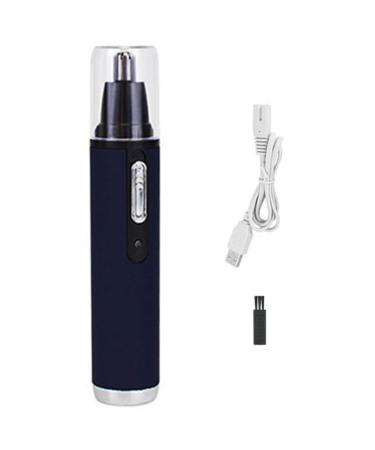 Nose Hair Trimmer Travel Painless Mens Grooming Electric Ear Hair Removal Shaver Blue Nose Hair Remover