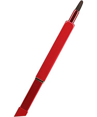 Travel Lip Brush makeup tool kit Makeup Brush Tool lipstick applicator Lip Gloss Makeup Lip Brush Lipstick Brush travel makeup brush handy lip brush make up blush 9.3*1cm Red - Buy Online on SooperMarket.com