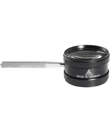 35X Handheld Magnifier Metal High Clarity Reading Glass Portable Loupe Jewelry Magnifier for Seniors Reading Magnifier Glasses - Buy Online on SooperMarket.com