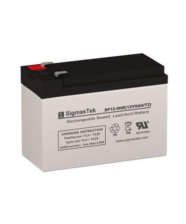 SigmasTek Power Kingdom PS8D-12-F2 Replacement Battery - 12 Volt 9 AH F2 Terminal