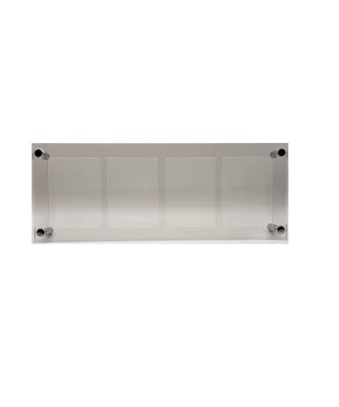 Trading Card Frame Holder Stand Display - 4 Card Slots Clear Acrylic UV Filtering Screwdown