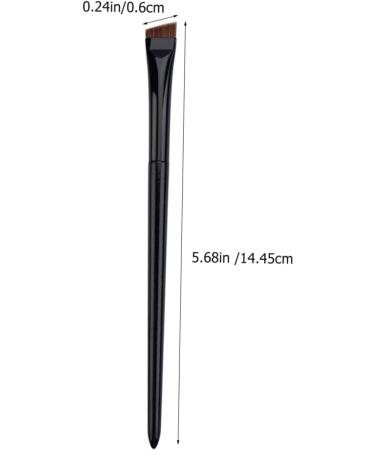 MUSISALY 1 Set Eyeliner Makeup Tool Women's Eyeliner Brush Flat Eyeliner Brush Angled Brush Flat Brush Makeup Cosmetic Eye Brush Eyebrow Makeup Brush Female Realistic Eyebrow Brush - Buy Online on SooperMarket.com