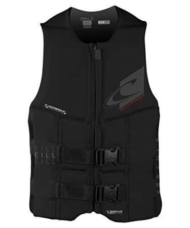 O'Neill Men's Assault USCG Life Vest X-Large Black/Black