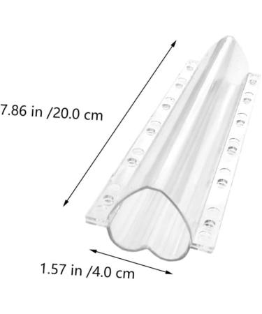 GANAZONO 3pcs Vegetable Shaping Star Pizza Accessories Strawberry Fruit Stereotypes Transparent 20x6.5cm - Buy Online on SooperMarket.com