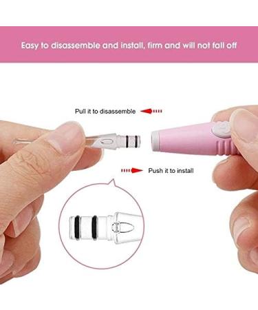 SEASD Electric Vacuum Ear Wax Remover with LED Light - White-Dinosaur Doodle4 - Buy Online on SooperMarket.com