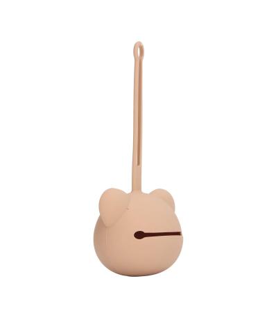 Buy Modern Coffee Silicone Pacifier Chain & Storage Case - Easy to Clean Soft & Dust-Proof for Dental Care - Buy Online on SooperMarket.com