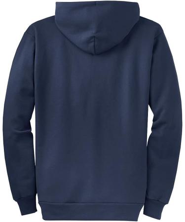 Joe's USA Full Zipper Hoodie - Large Navy | Sizes S-5XL | 25 Colors Available - Buy Online on SooperMarket.com