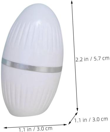 PLAFOPE Oil Absorbing Beauty Stick Walker Face Roller Volcano Stone for Face Volcanic Roller Oily Skin Oil Absorbing Ball Blotting Roller for Face Oil Roller for Face White Plastic 5.70X3.00X3.00CM White - Buy Online on SooperMarket.com