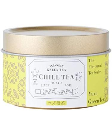 CHILL TEA Tokyo Yuzu Citrus Green Tea - Japanese Loose Leaf Blend for Relaxation - Yuzu Flavour - 30g - Buy Online on SooperMarket.com