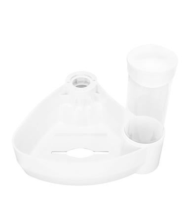 Chair Cup Storage Holder with Tissue Box & Tray Stable Hold Wide Applications Thickened Plate Plastic Material for Chair