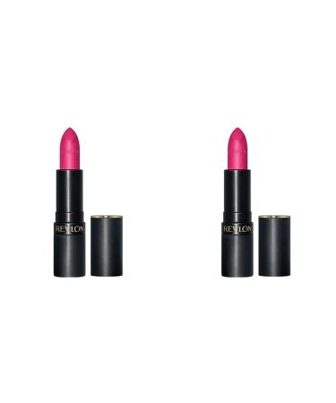 REVLON Super Lustrous The Luscious Mattes Lipstick in Pink 005 Heartbreaker 0.15 oz (Pack of 2) Heart Breaker
