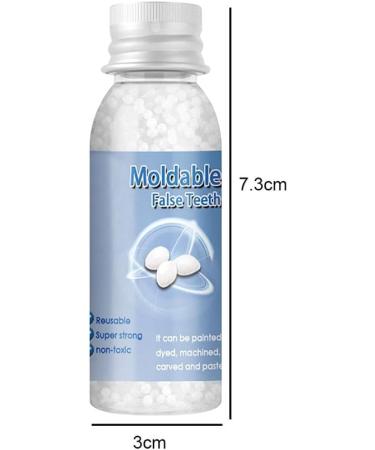 Tooth Repair Granules & Temporary Dental Repair Set - Easy Application for Missing & Broken Teeth - Buy Online on SooperMarket.com