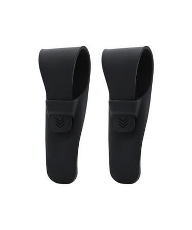 Portable Shaver Protective Case Silicone Shaver Cover Anti-Scratch Tool Manual Shaver Protective Case-A Black
