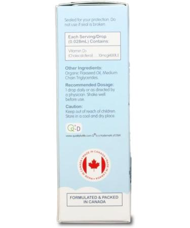 D-Sorb Vitamin D3 400 IU 2.8mL 100 Servings - Buy Online on SooperMarket.com