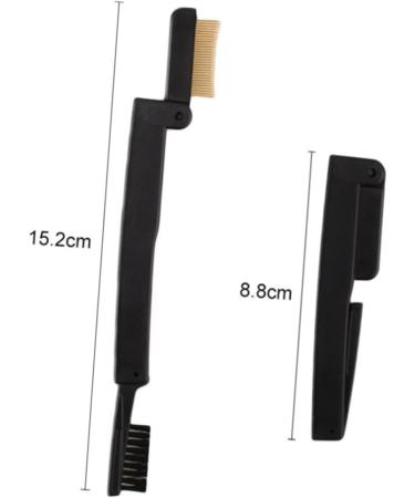 Buy NOLITOY 2pcs Folding Mascara Applicator & Eyebrow Brush Set | International Shipping - Buy Online on SooperMarket.com