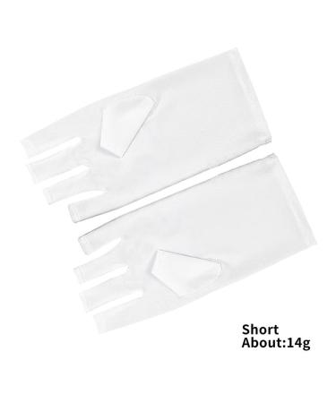 dijiusidy 1 Pair Manicure Protection Glove Hands Sun-proof Protector Non-slip Nail Art Gloves for Professional Short - Buy Online on SooperMarket.com