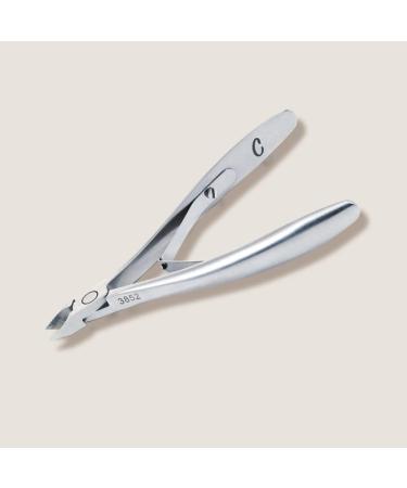 LUCANUS C type Cuticle Cutter Stainless Steel Cuticle Nippers with Hand-Sharpen Blades Cuticle Clippers for Nail Care Pedicure Manicure Nail Tools (Silver) - Buy Online on SooperMarket.com