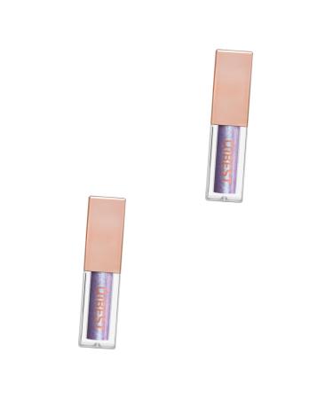 Healeved 2 Pcs Liquid Glitter Liquid Eyeliners Eye Makeup Eyeliners
