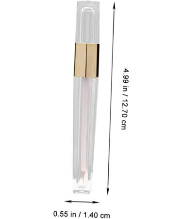 Mikinona 6pcs Bottle Clear Eyeliner Bottle Eye Gloss Tube Clear Container - Buy Online on SooperMarket.com
