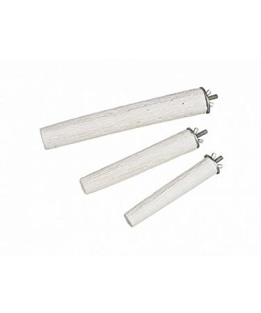 Nobby Mineral Stones perch for birds white 22.0 cm 1 pack (1 x approx. 290 g)