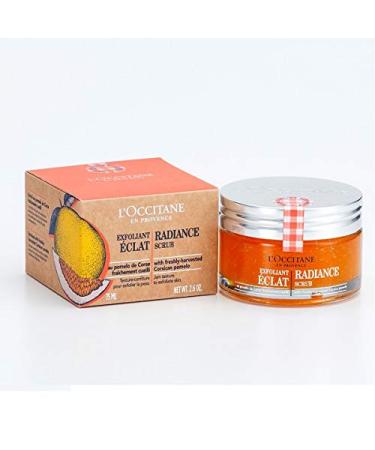L'Occitane Radiance Face Scrub 2.6 oz - Exfoliating Face Scrub for Glowing Skin - Buy Online on SooperMarket.com