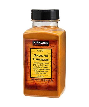 Kirkland Signature Spice Seasoning Ground Turmeric Ginger Herb Dressing Jar 340g