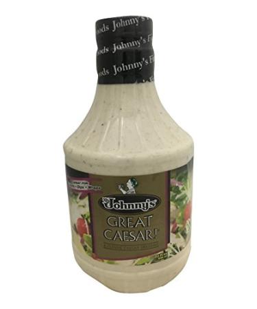 Johnny's Great Caesar Dressing, 32 Ounce Bottle