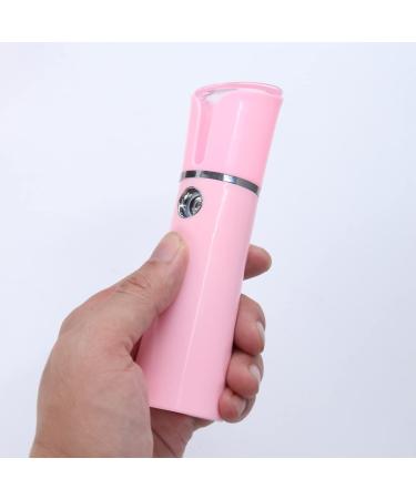MUSISALY 1pc Oil for Face Face Evaporator Handheld Spray Pink Facial Spa Steamer 14.10X4.00X4.00CM - Buy Online on SooperMarket.com