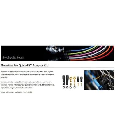 Jagwire Mountain Pro Quick-Fit Adapter for Shimano XTR/XT Banjo - Easy Installation - Buy Online on SooperMarket.com