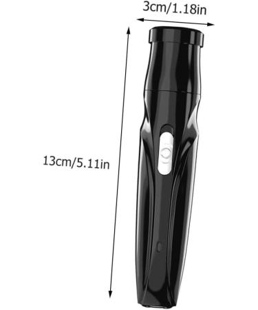 Buy Hemoton Rechargeable Nose Hair Trimmer - Low Noise Safe Metal Cleaner for Men & Women | Mini Razor Nose Hair Removal Tool - Buy Online on SooperMarket.com