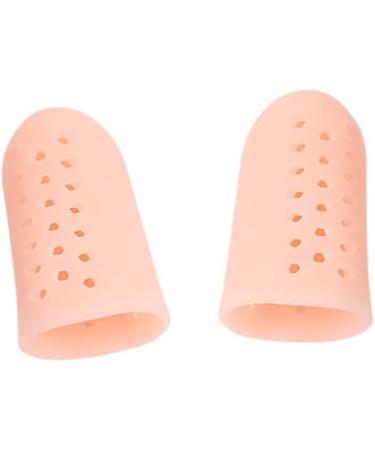 Healeved Silicone Gel Toe Sleeve Protectors - 18 Pairs/12pcs Anti-Friction Toe Covers - Skin Color - 4.5X2.1 cm - Buy Online on SooperMarket.com