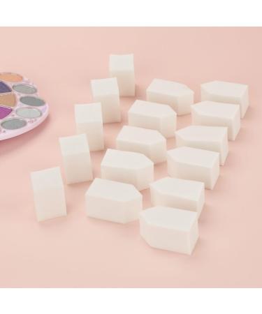 Dajidafu 50 Pieces Cosmetic Puff Absorbent Sponges Pad Nail Brush Coloring Self-Assembly Nails Accessories Supply Stamper Tools - Buy Online on SooperMarket.com