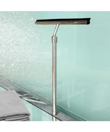 Wiper Glass Scraper Bathroom Household Glass Magnetic Window Cleaners Telescopic Rod Lengthened 60cm Cleaning Brush Tools - Buy Online on SooperMarket.com