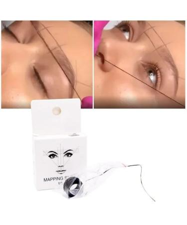 10M Black Pre-Inked Mapping String for Eyebrow Mapping | Permanent Makeup Beauty Essentials - Buy Online on SooperMarket.com