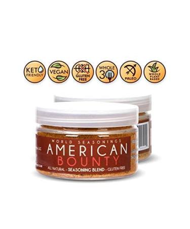 AMERICAN BOUNTY Herbs & Spices Collection - BBQ, Southwest, Steak Marinade, Rubs, Fish Seasoning, Smoker Spices - Ground Beef & Lamb Chops Seasoning - World Seasonings - 1 Pack - Buy Online on SooperMarket.com