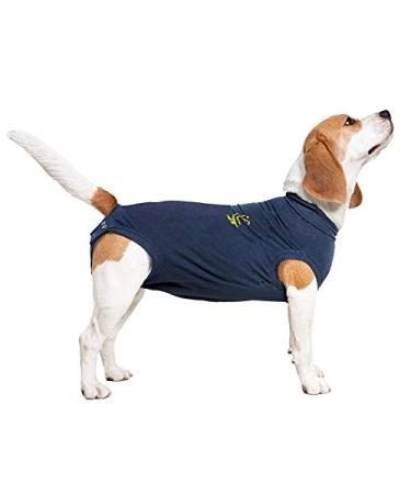 MPS Medical Pet Shirt Dog Surgery Recovery Suit Blue Small + Blue Small+ (plus)